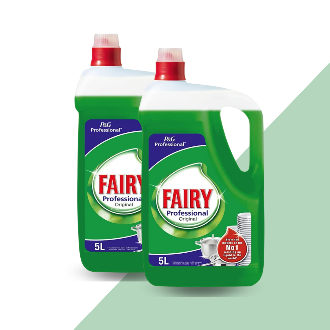 Fairy Washing Up Liquid 5L x2