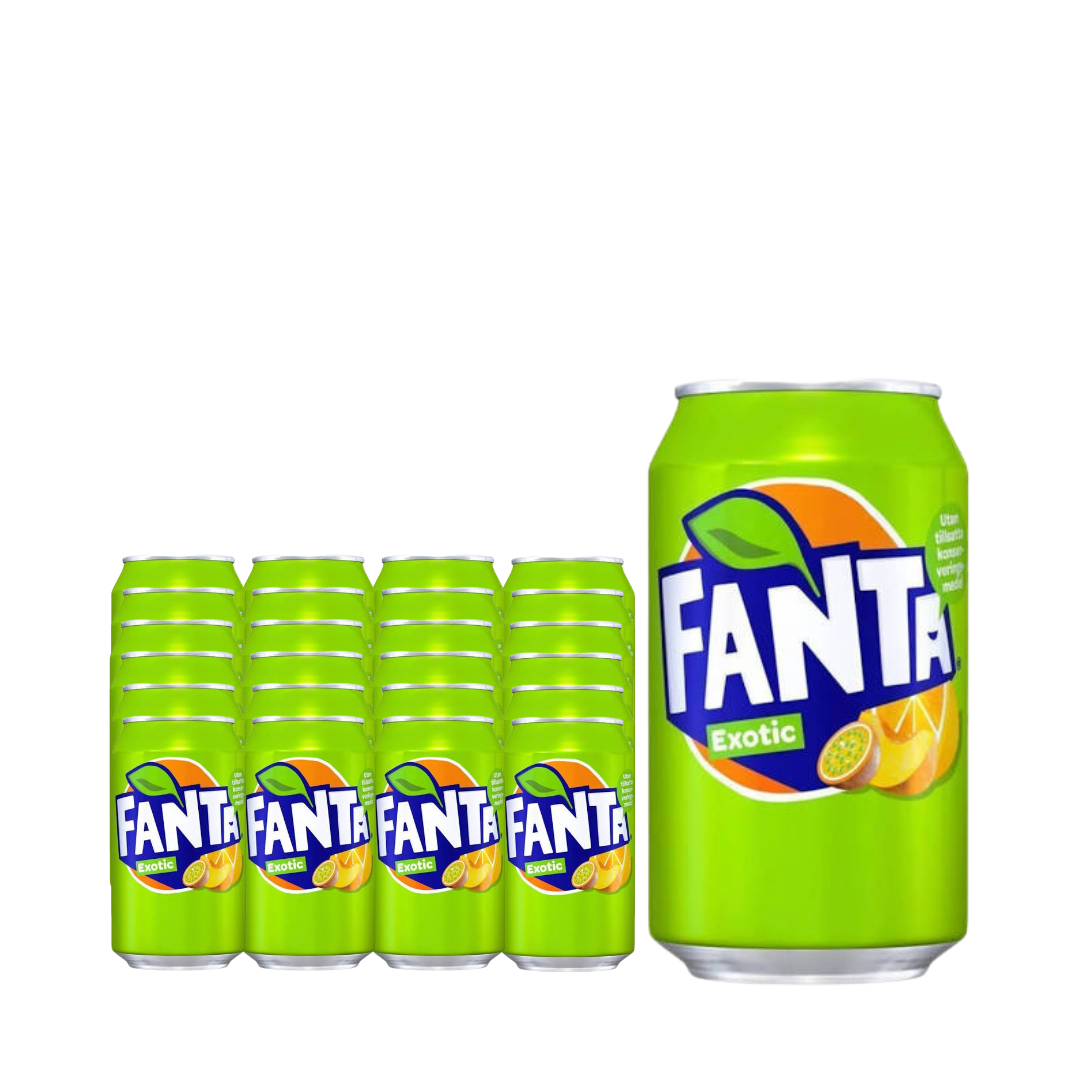 Fanta Exotic Cans 330ml x 24