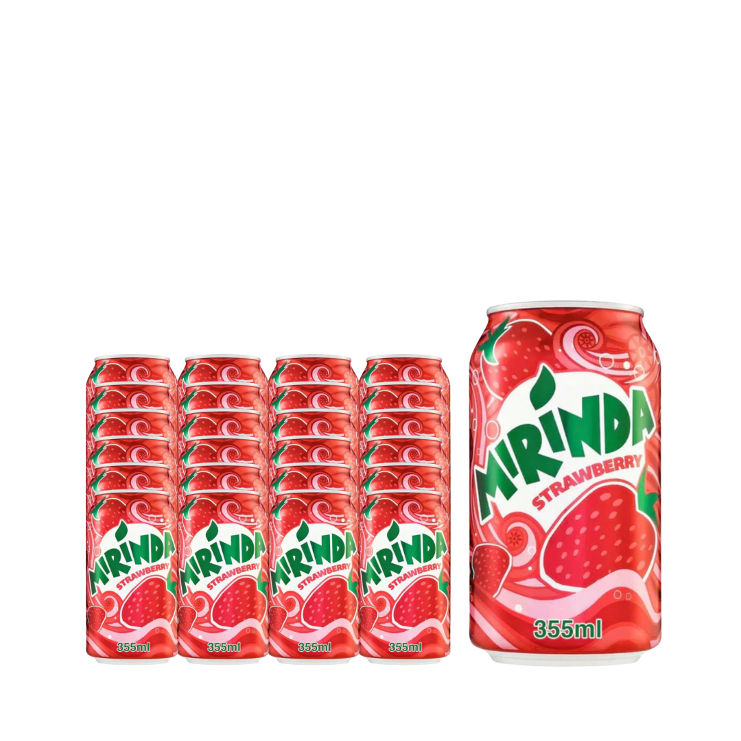 Mirinda Strawberry Cans 330ml x 24