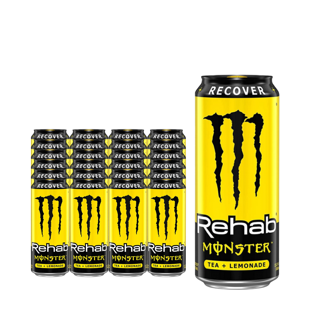 Monster Rehab Tea + Lemonade 500ml x 24