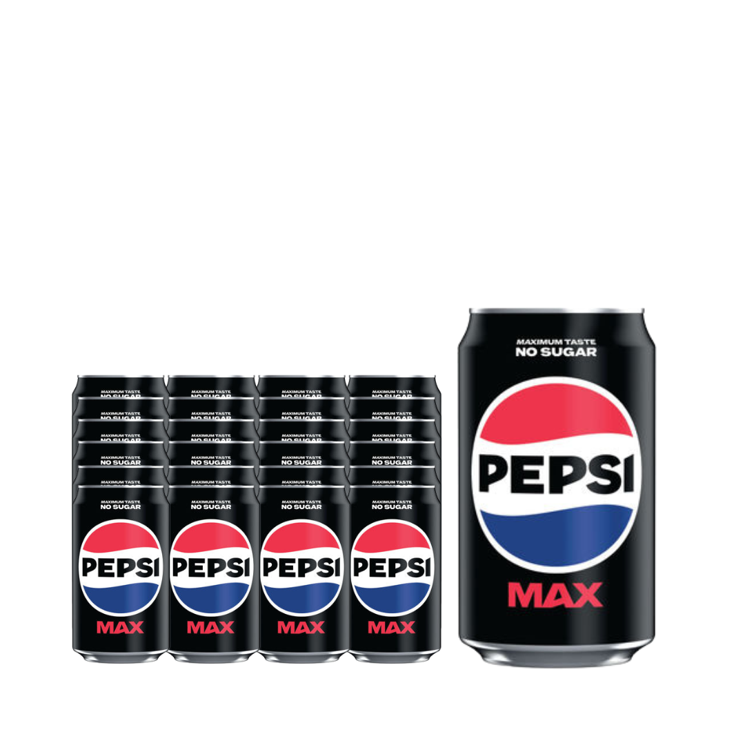 Pepsi Max Cans 330ml x 24 EU